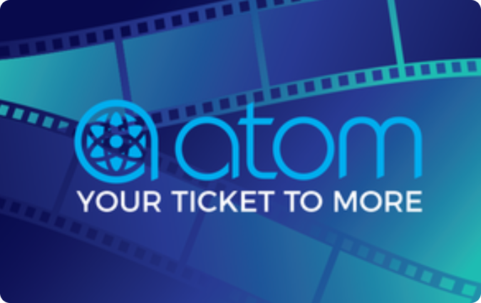 Atom Tickets logo